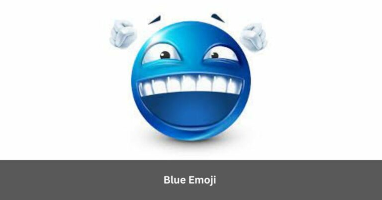 Blue Emoji