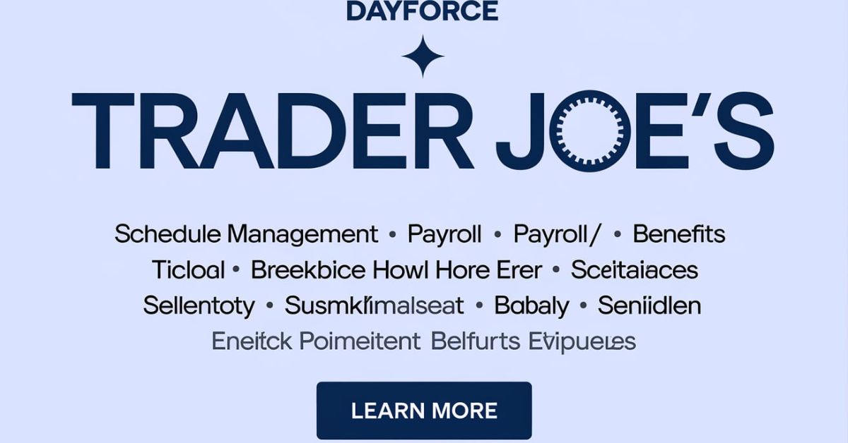 Dayforce Trader Joes A Comprehensive Guide for Employees and Users